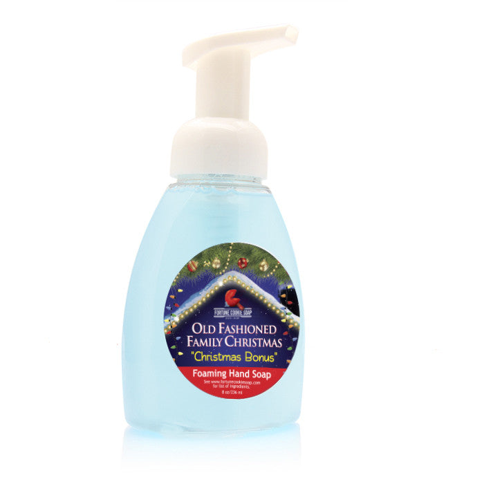 Christmas Bonus Foaming Hand Soap - Fortune Cookie Soap